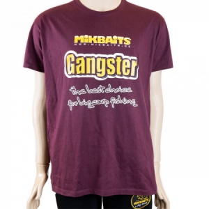 Tričko Mikbaits Gangster - burgundy