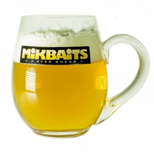 Sklenený pohár na pivo Mikbaits - pollitrák