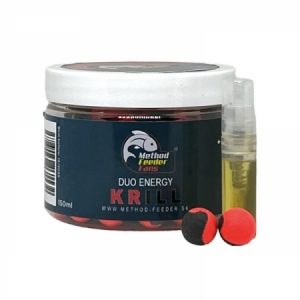 Pop Up boilies Method Feeder Fans Duo Energy 15mm