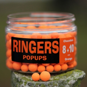 Plávajúce boilies Ringers Pop Ups Chocolate Orange 8 a 10mm
