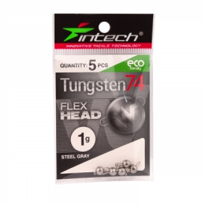 Čeburaška Intech Tungsten 74 Flex Head Steel Grey