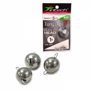 Čeburaška Intech Tungsten 74 Flex Head Steel Grey