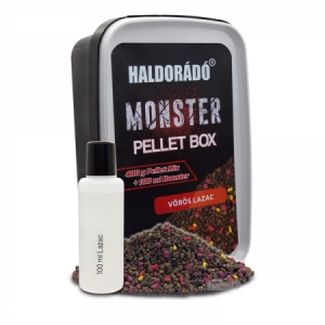 Haldorádó Monster Pellet Box - Červený Losos