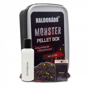 Haldorádó Monster Pellet Box - Pečeň Krv