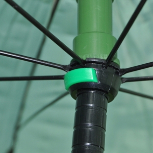 Dáždnik s bočnicou Mivardi Umbrella Green PVC 2,5m