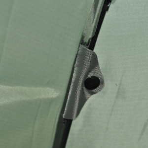 Dáždnik s bočnicou Mivardi Umbrella Green PVC 2,5m