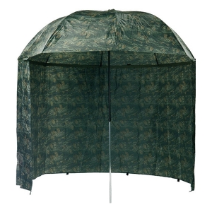 Dáždnik s bočnicou Mivardi Umbrella Camou PVC 2,5m
