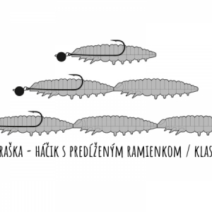 Libra Lures Larva Multi 5x25 - krill