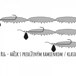 Libra Lures Larva Multi 5x25 - krill