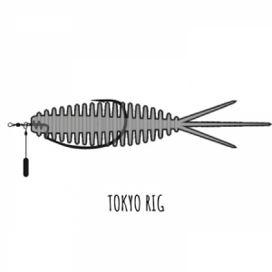 Libra Lures Turbo Worm 56 - krill