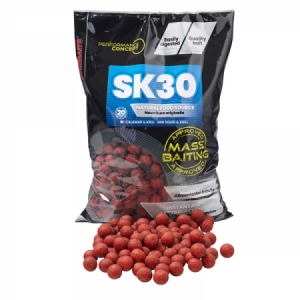 Starbaits SK 30 Mass Baiting 3kg - boilies pre masívne kŕmenie