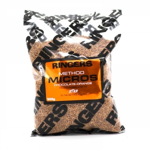 Mikro pelety Ringers Method Micros 2mm - čokoláda pomaranč